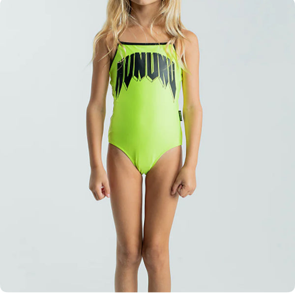 Kids neon swimsuit