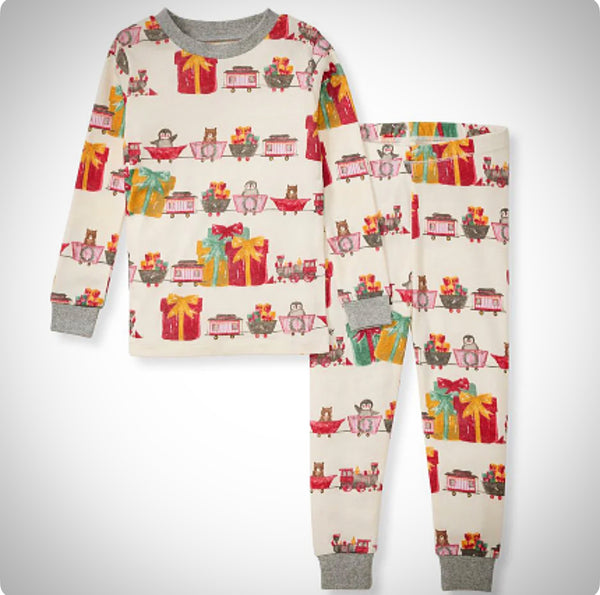 burts bees toy train pjs