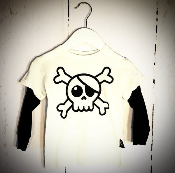 Skull T-shirt - White