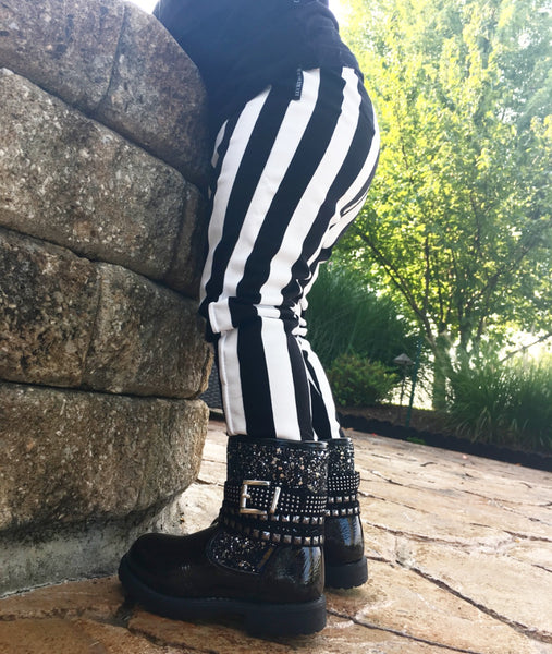 Studded Boots - ONE Size Left (4/5)