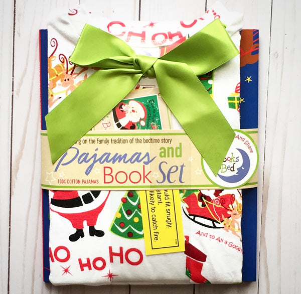 books to bed santa