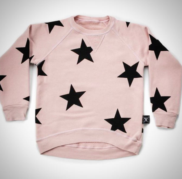 Star Sweatshirt - Pink